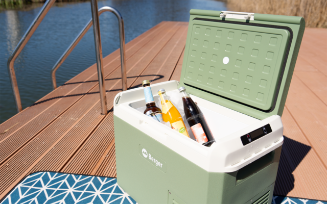 Produktbild Berger EPL Kompressor K&uuml;hlbox mit Tiefk&uuml;hlfunktion 12V 24V 230V 1