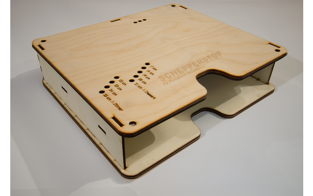Produktbild Schepperstop Birke DIY Tellerbox Regular  1