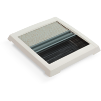 Cadre intérieur double plissé pour lanterneau 28 x 28 cm VisionStar MPK