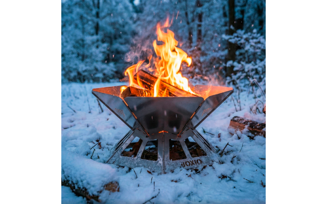 Produktbild Boxio Fire Set Feuerschale mit Grillrost und Solo Up Eurobox 1
