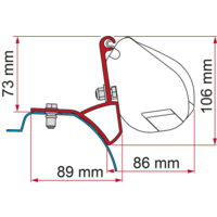 Kit Renault Trafic à partir de 2015 / Opel Vivaro / Fiat Talento / NV300 / Rapido Mirande S Fiamma