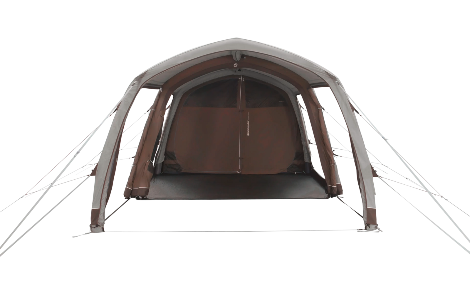 Aufblasbares Zelt mit offenem Eingang