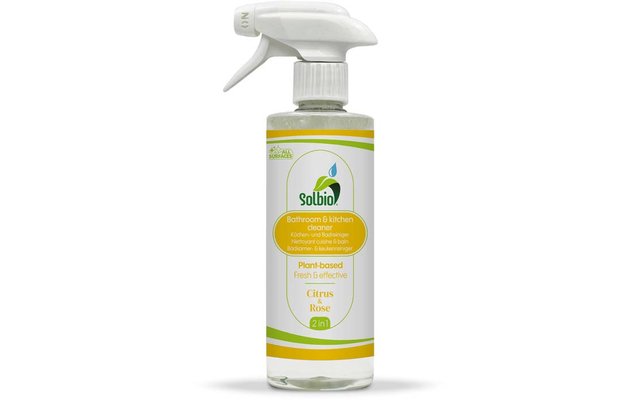 Product image Solbio Bad- und Küchenreiniger Reinigungsspray pflanzliche Formel 500 ml 1