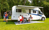 Fiamma F45s Wandmarkise 260 cm (Polar White / Royal Grey)
