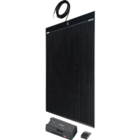 Sistema solar completo Dometic Light & Flat negro 130 W N&uacute;mero de m&oacute;dulos 1