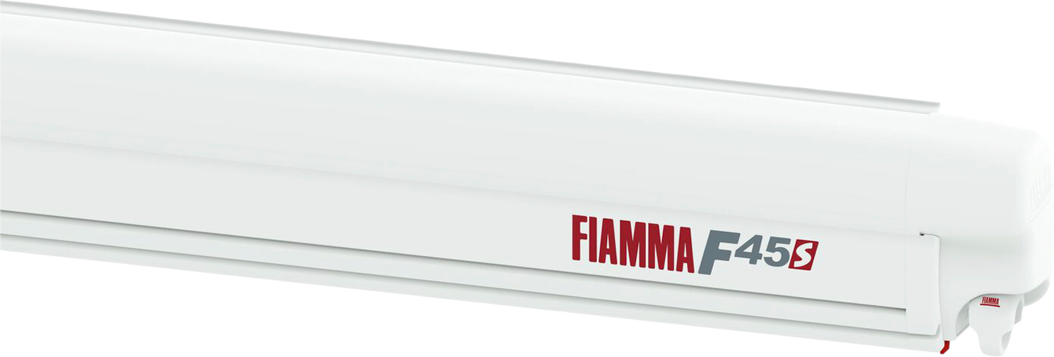 Fiamma F45s Wandmarkise Gehäusefarbe Polar White 