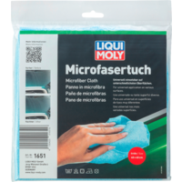 Liqui Moly Microfasertuch streifenfrei 40 x 40 cm hellblau 
