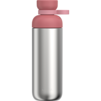 Mepal Vita Edelstahl Trinkflasche aus recyceltem Edelstahl und auslaufsicher 700 ml vivid mauve