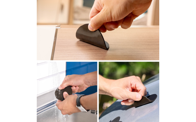 Produktbild Silwy Magnet Isolierbecher aus Edelstahl mit Metall-Nano-Gel-Pad 1