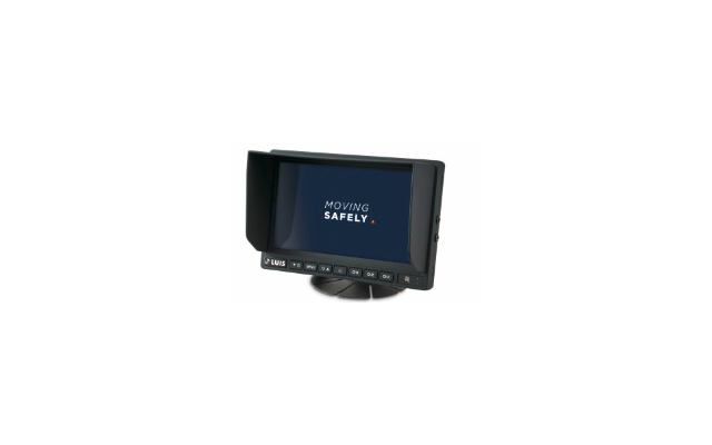 Luis Twin Professional sistema di retromarcia incl. monitor 7" 9 - 32 V nero