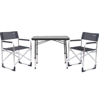 Crespo Tischgruppe Vanlife Set 3-tlg. (2 Campingstühle und Campingtisch)