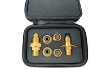 269339 - DREHMEISTER gasflesadapterset EU inclusief koffer - gaswinning 6 stuks