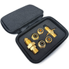 Kleines Produktbild DREHMEISTER Gas Flaschen Adapter Set EU inklusive Etui - Gas-Entnahme 6-teilig 1