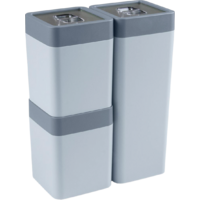 Bo&icirc;te herm&eacute;tique set de 3 pi&egrave;ces bleu fonc&eacute; Sigma home Dry Sunware