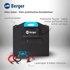 Berger Komplettanlage faltbares Solarpanel Set 100 W inkl. Laderegler