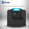 Berger Komplettanlage faltbares Solarpanel Set 100 W inkl. Laderegler