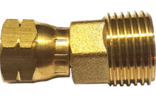 Cadac adapter Frankrijk 1/4 LH naar 1/2 RH schroefdraad voor gasbarbecues