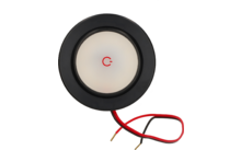 271011 - Spot encastrable LED Haba Civita 12 V avec interrupteur tactile, noir