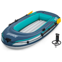 Bestway Hydro Force Trek X2 Schlauchboot-Set f&uuml;r 2 Erwachsene inkl. Ruder & Handpumpe 232 x 118 x 37 cm