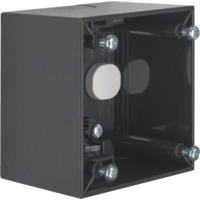 Berker Aufbaugeh&auml;use hoch AP Integro Flow Anthrazit gl&auml;nzend