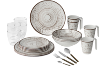 Brunner All Inclusive melamine tableware set 36 pieces 4 persons