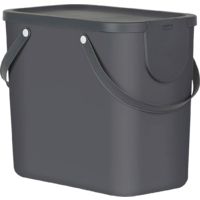 Rotho Albula recycling waste system 25 litres anthracite