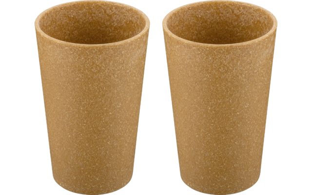 Koziol Connect Cup L drinking cup 350 ml nature wood