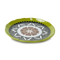 Rebel Outdoor Dessert Plate 22 cm green
