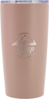Camplife Edelstahl Thermo-Kaffeebecher 600 ml matt beige