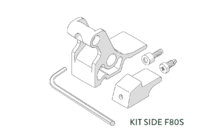 Kit de montage Side W Pro F80 Fiamma
