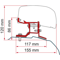 Fiamma Kit F40 Van Custom corto