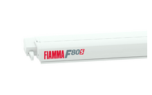 Fiamma F80s Markise Gehäusefarbe Polar White 