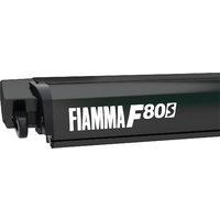 Fiamma Roof Awning F80s 370 cm (Deep Black / Royal Grey)