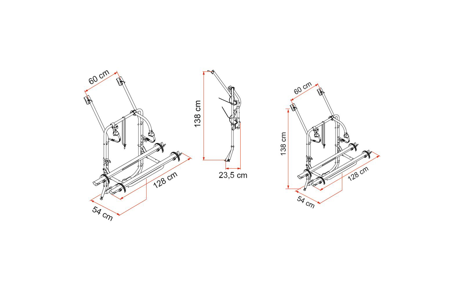 Product image Fiamma Carry Bike VW T4 Bicycle Carrier 1