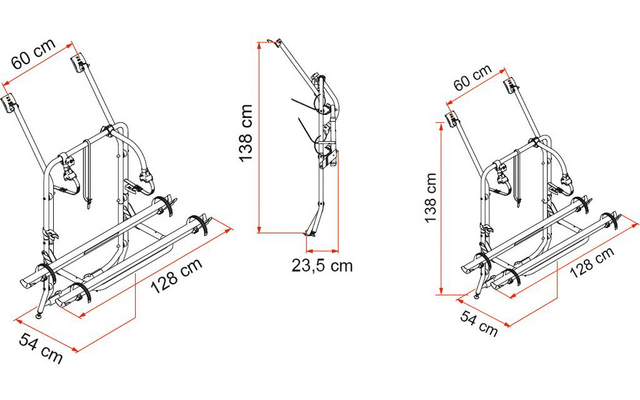 Product image Fiamma Carry Bike VW T4 Bicycle Carrier 1
