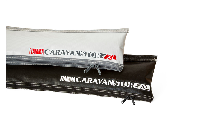 Fiamma CaravanStore XL diepzwarte voortent 360 grijs
