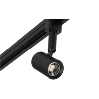 Foco LED de superficie para sistema de rieles 1,5 W negro Felino Lanciano Haba