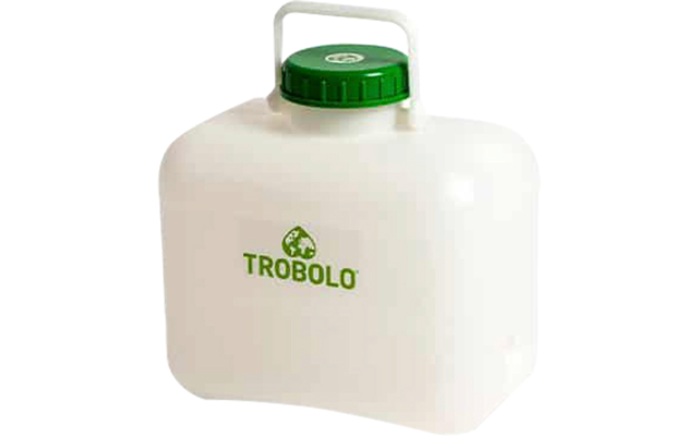 Trobolo Do it yourself Set 5 pièces pour construire soi-même des toilettes à séparation avec siège de toilette 22 litres gris