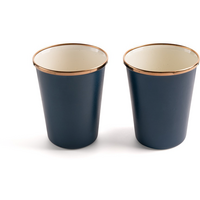 Barebones Enamel 2 Tone emailliertes Trinkbecher Set 2 teilig 500 ml 