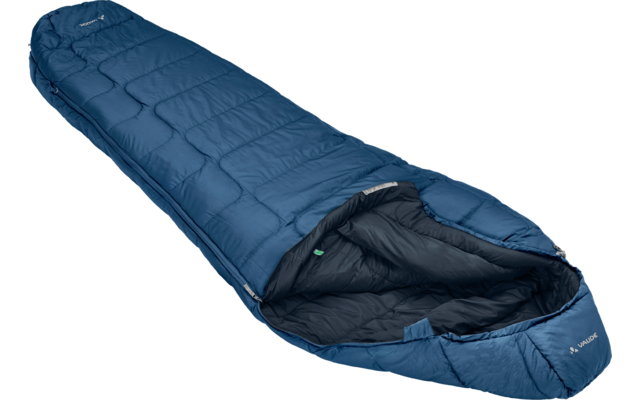 Vaude Sioux 800 SYN saco de dormir de fibra sintética 220 x 80 cm mar báltico