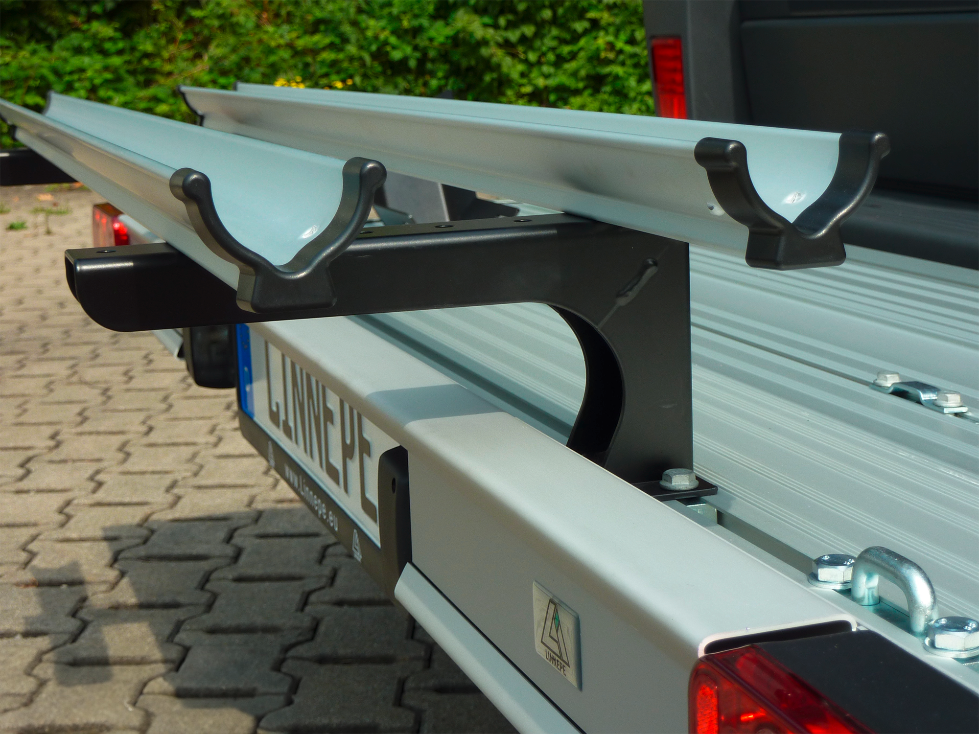 Linnepe Scooter Rack Linnepe achterfietshouder voor SlidePort / Trekker lastdrager voor 2/3 ...