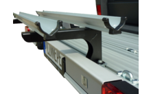 Linnepe Heck Fahrradhalter zu Lastenträger SlidePort / Trigger für 2/3 Fahrräder, E-Bike geeignet 