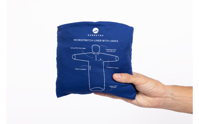 Bergstop MicroStretch Liner Sleeping Bag S/M blue