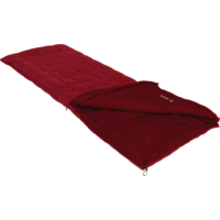 Vaude Navajo 100 SYN synthetic fiber blanket sleeping bag 220 x 80 cm dark indian red
