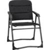 Brunner Aravel Vanchair folding chair / camping chair black