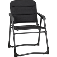 Foldable Camping Chair Black Brunner Aravel Vanchair