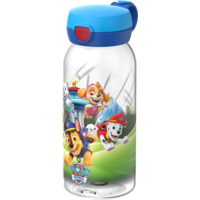 Mepal Campus Kinder-Trinkflasche mit Klappdeckel auslaufsicher 600 ml Paw Patrol Pups