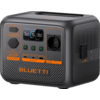 Station d'énergie portable avec écran, prises et ports USB