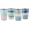 Kleines Produktbild Bo-Camp Halo Becher 4er Set blau / grün  1
