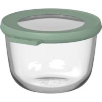 Mepal Cirqula Frischhaltedose aus Borosilikatglas mit luftdichtem Deckel 500 ml nordic saga